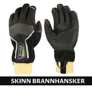 Skinn brannhansker