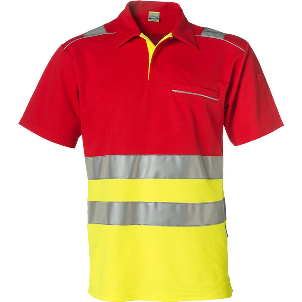 Rescuewear poloskjorte HiVis